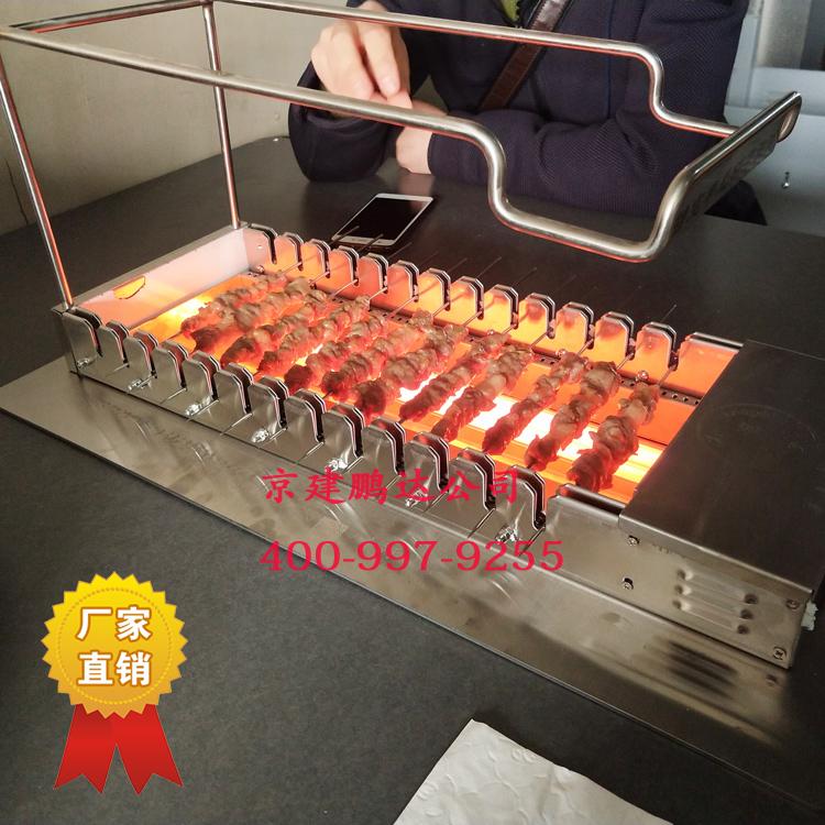 想開一家全自助烤串店怎么購買無煙燒烤設備？